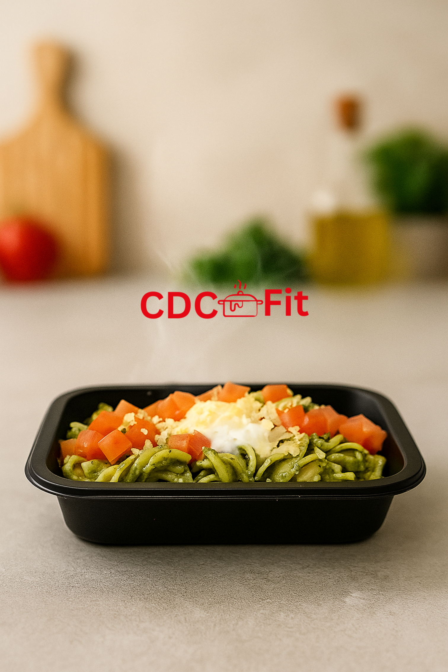 21 - MACARRÃO PARAFUSO AO MOLHO PESTO SOUR CREAM E TOMATE 250G