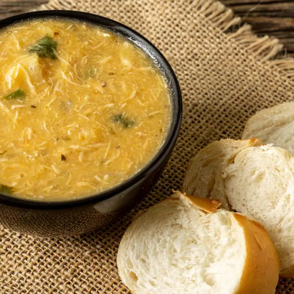 32 - CALDO DE LEGUMES COM FRANGO 400G