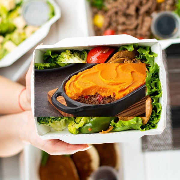 41 - ESCONDIDINHO DE ABÓBORA COM CARNE MOÍDA -LOWCARB - 250G