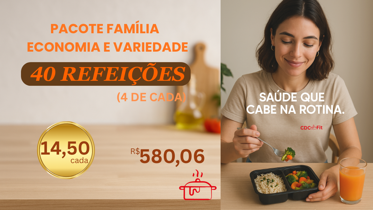 KIT DIA A DIA 40 REFEIÇÕES