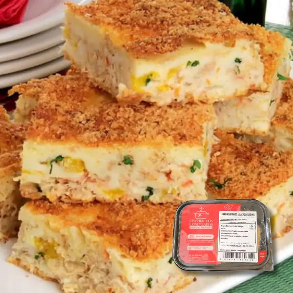 24 - TORTA DE FRANGO COM PALMITO LOW CARB 250G