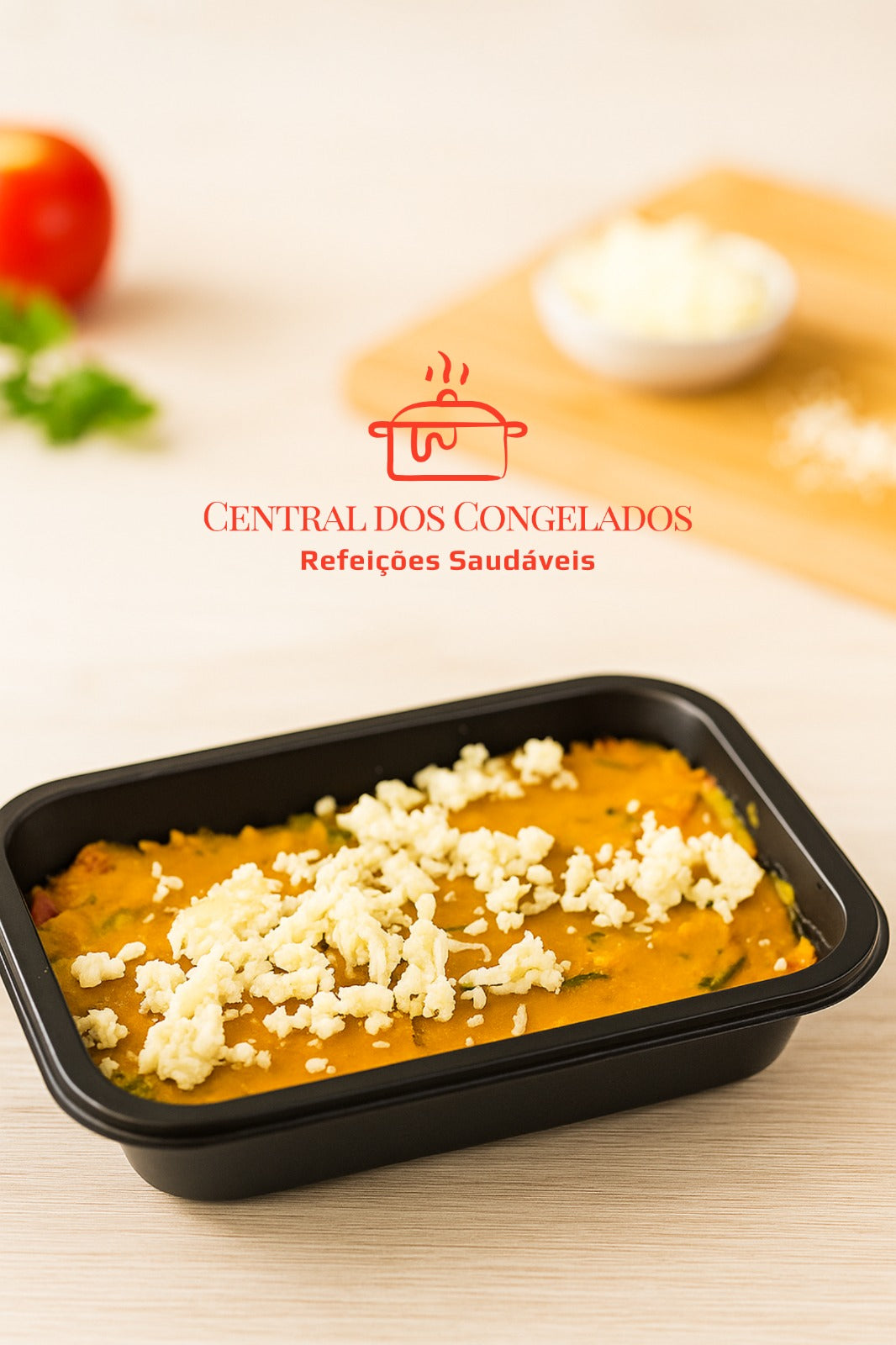 5 - ESCONDIDINHO CARNE MOÍDA COM PURÊ BATATA 300G