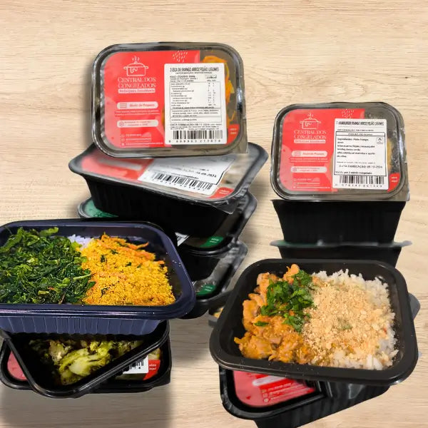 26-ISCA PATINHO GRELHADO ARROZ FEIJÃO E BRÓCOLIS - 300G