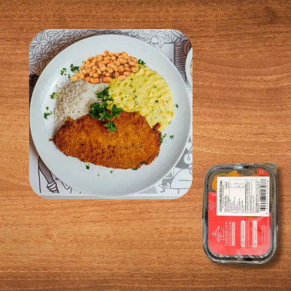 12 -  FILET FRANGO ARROZ E FEIJÃO CREME DE MILHO 300G