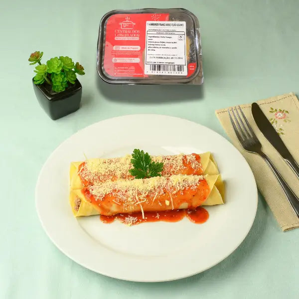17 - PANQUECA DE CARNE MOLHO DE TOMATE 300G